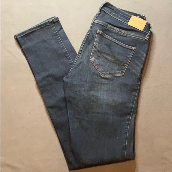 GUC Abercrombie & Fitch Straight leg jeans size 4R - Picture 1 of 7